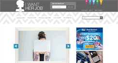 Desktop Screenshot of iwantherjob.com